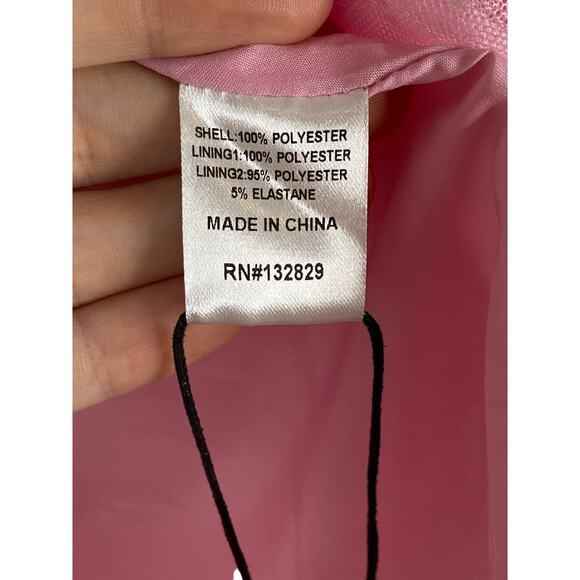 More To Come Arabela Ruffle Tulle Mini Dress Tiered Ruffle Boho Fairy Pink Small - Picture 10 of 12